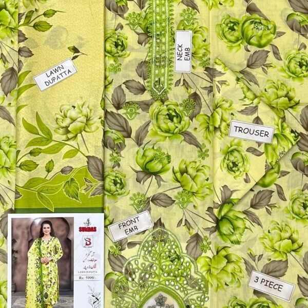 Lawn Luxury Design Dress